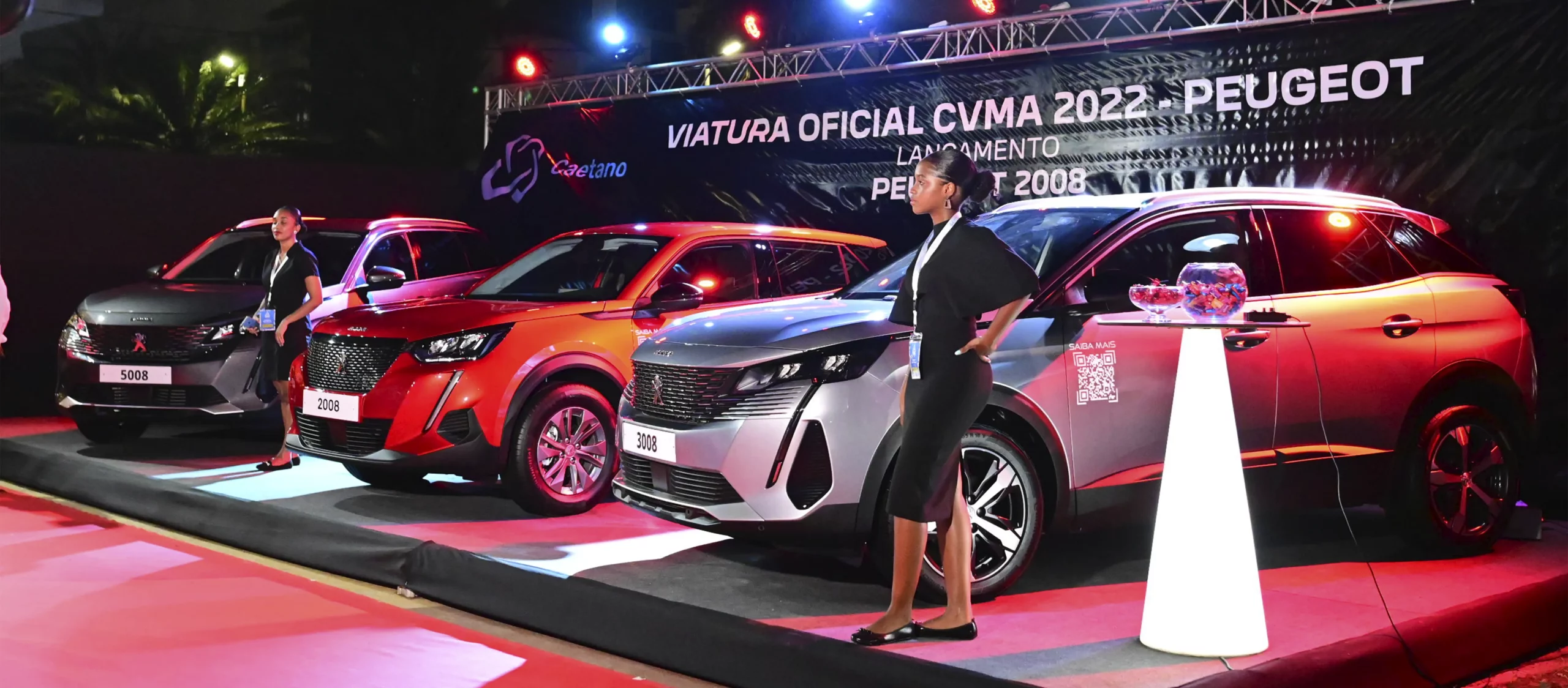 Lançamento do Peugeot 2008 no Cabo Verde Music Awards        